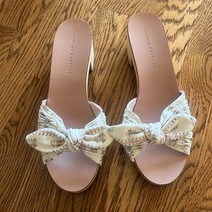 Loeffler Randall Clogs - never been worn (size 8)
